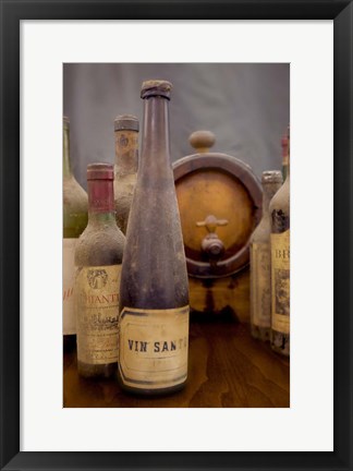 Framed Antico Cantina, Vin Santo Print