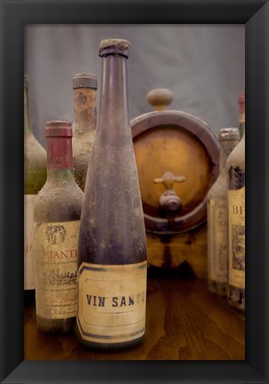 Framed Antico Cantina, Vin Santo Print