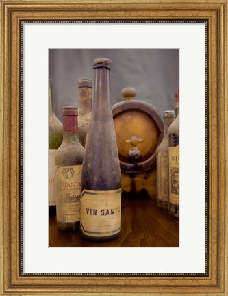 Framed Antico Cantina, Vin Santo Print