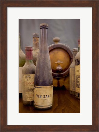 Framed Antico Cantina, Vin Santo Print