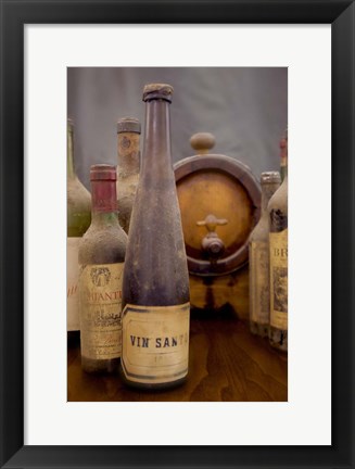 Framed Antico Cantina, Vin Santo Print