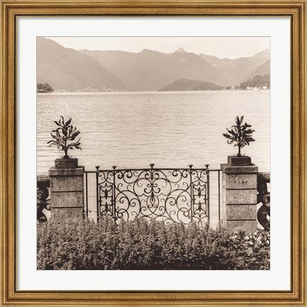 Framed Bellagio Vista Print