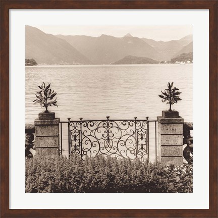 Framed Bellagio Vista Print