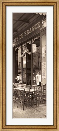 Framed Cafe de France Print