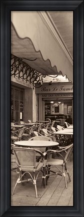 Framed Cafe la Nuit Print