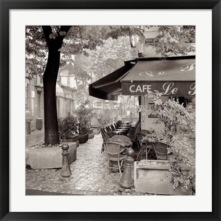 Framed Cafe, Aix-en-Provence Print