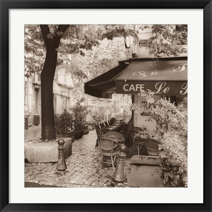 Framed Cafe, Aix-en-Provence Print