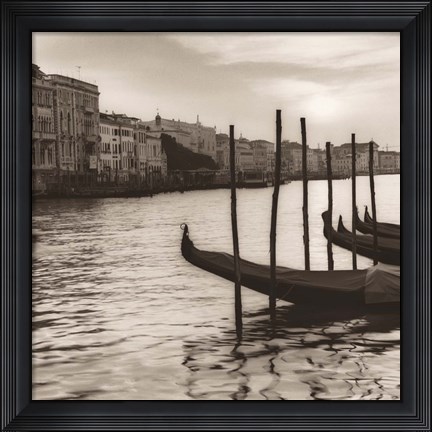 Framed Campo di Salute, Venezia Print