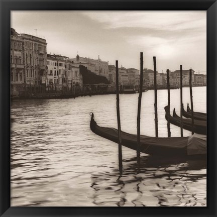 Framed Campo di Salute, Venezia Print