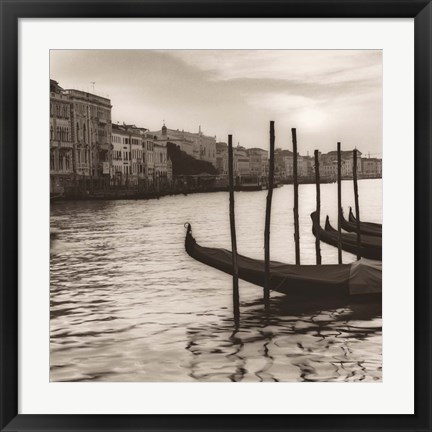 Framed Campo di Salute, Venezia Print