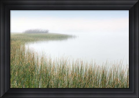 Framed Crescent Beach Calm 2 Print