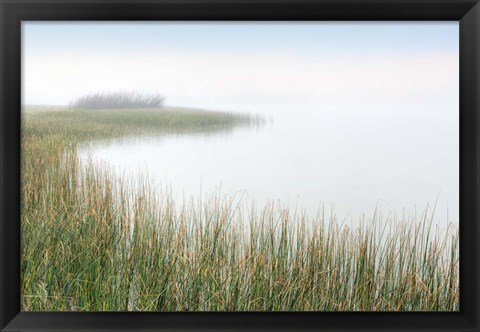 Framed Crescent Beach Calm 2 Print