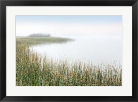 Framed Crescent Beach Calm 2 Print