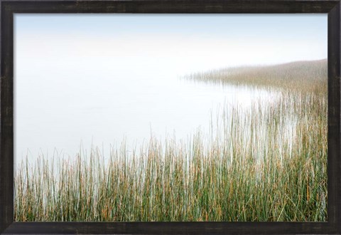 Framed Crescent Beach Calm 3 Print