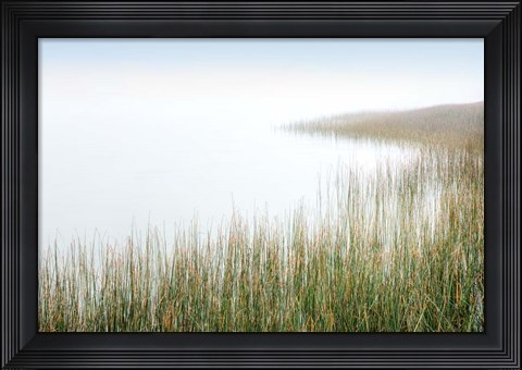 Framed Crescent Beach Calm 3 Print