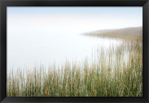 Framed Crescent Beach Calm 3 Print