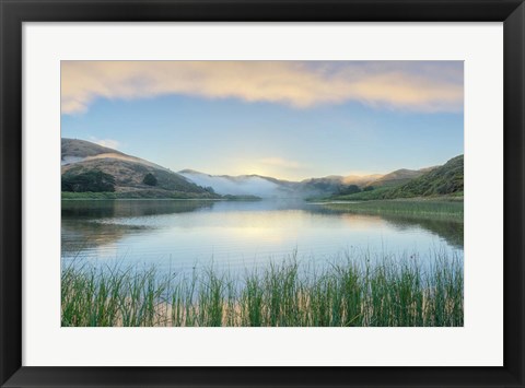 Framed Crescent Beach Calm 4 Print