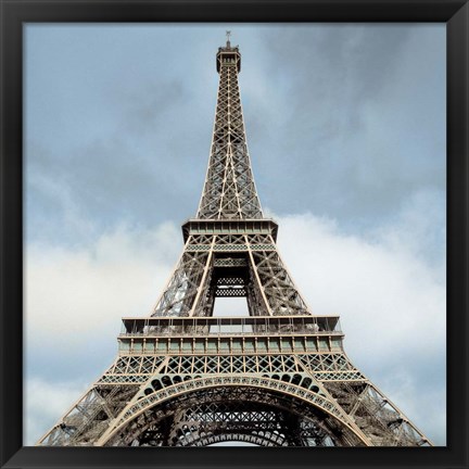 Framed Eiffel Tower Print