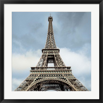 Framed Eiffel Tower Print