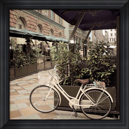 Framed Firenze Bicycle Print