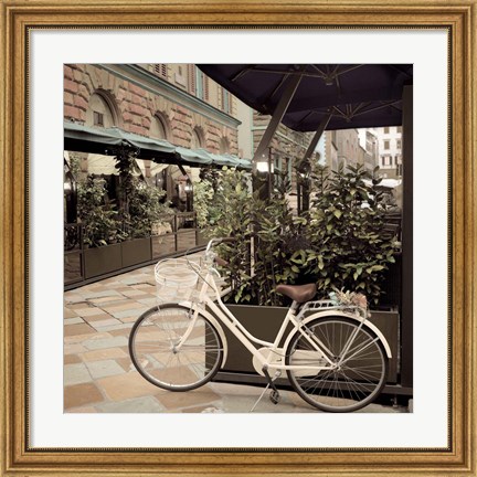 Framed Firenze Bicycle Print