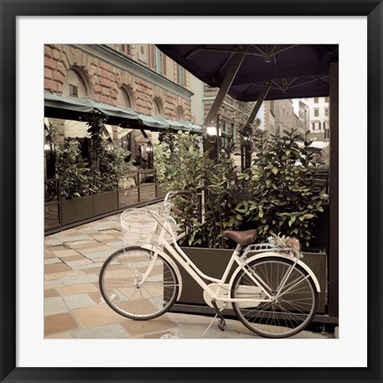 Framed Firenze Bicycle Print