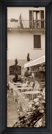 Framed Gelateria, Varenna Print
