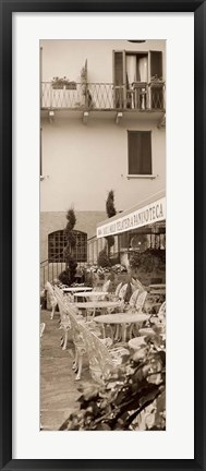 Framed Gelateria, Varenna Print