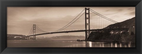 Framed Golden Gate Bridge II Print