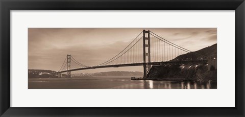 Framed Golden Gate Bridge II Print