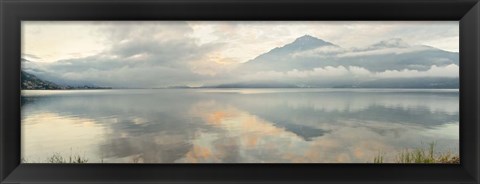Framed Gravedonna Lake Vista Print