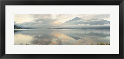 Framed Gravedonna Lake Vista Print