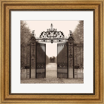Framed Hampton Gate Print