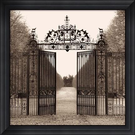 Framed Hampton Gate Print