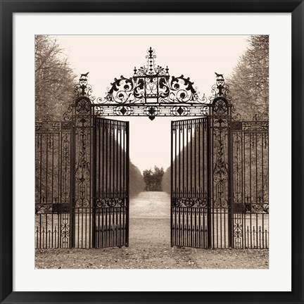 Framed Hampton Gate Print