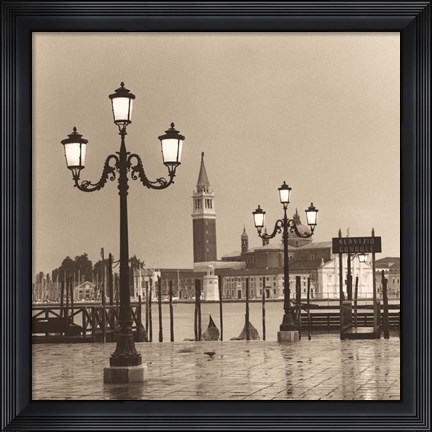 Framed Il Gran Canale Print