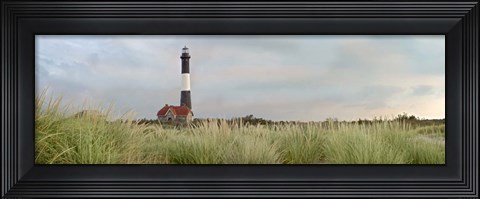Framed Island Lighthouse No. 1 Print