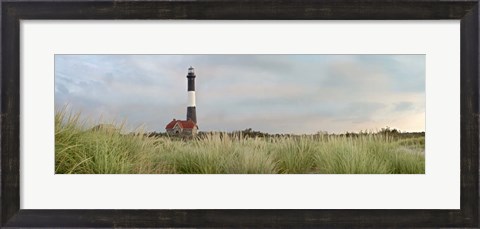Framed Island Lighthouse No. 1 Print