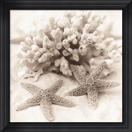 Framed La Mer 1 Print