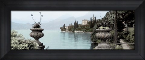 Framed Lakeside Urns Print