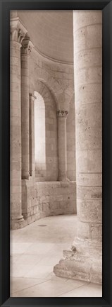 Framed Les Colonnes I Print