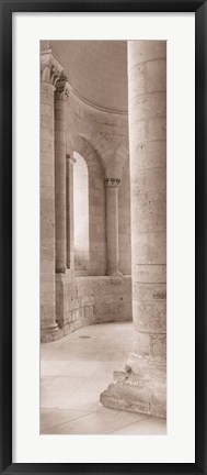 Framed Les Colonnes I Print