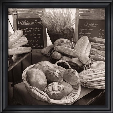 Framed Les Pains No. 2 Print
