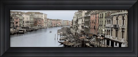 Framed Morning on the Grand Canal Print