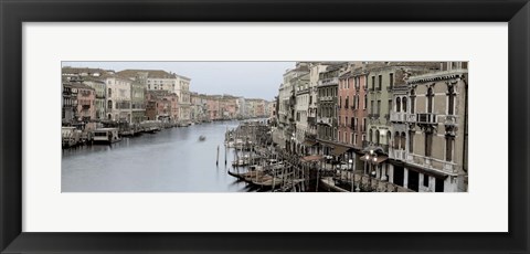 Framed Morning on the Grand Canal Print