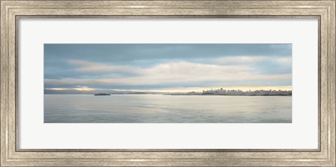 Framed Morning Vista across the Bay Print