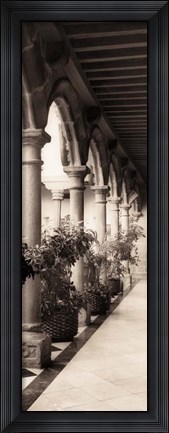 Framed Palacio de Valdespino Print