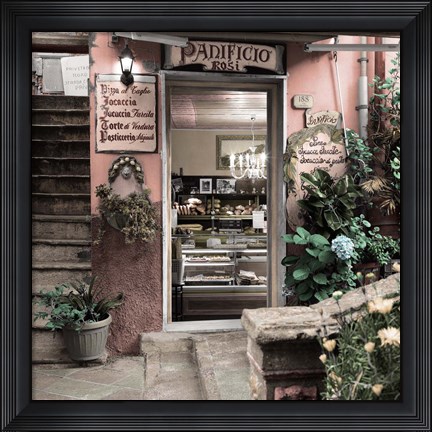 Framed Panificio Rosi Print