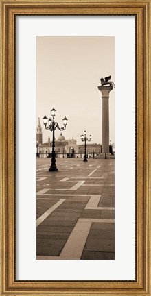 Framed Piazza San Marco No. 2 Print