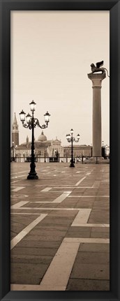 Framed Piazza San Marco No. 2 Print